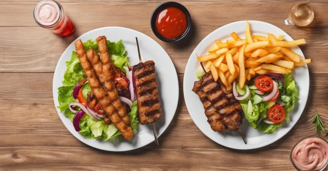 Ile kalorii ma kebab z frytkami? Sprawdź, jak wpływa na Twoją dietę